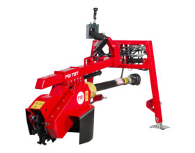 FSI T27 - Stump cutter mounting on tractors and similar machine